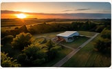 Ranch sunset